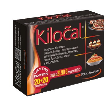 KILOCAL 20 COMPRESSE + 20 COMPRESSE - Metafarm