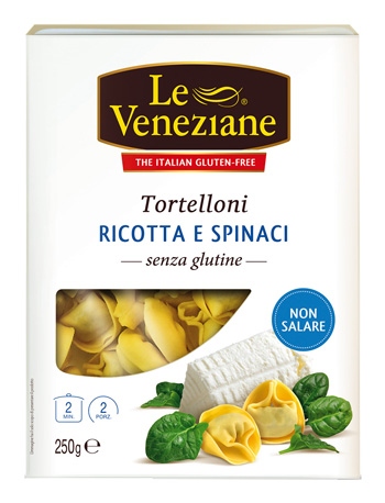 LE VENEZIANE TORTELLONI RICOTTA E SPINACI 250 G - Metafarm