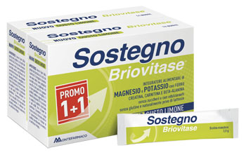 BRIOVITASE SOSTEGNO LIMONE BIPACK 24 BUSTE - Metafarm