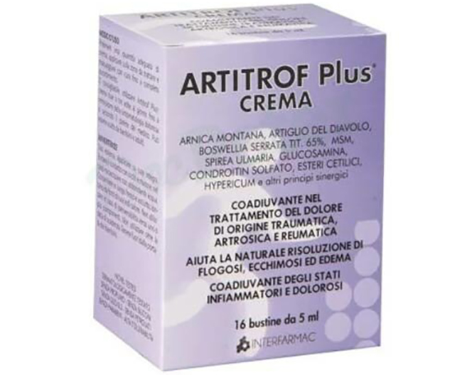 ARTITROF PLUS CREMA 16 BUSTINE DA 5 ML - Metafarm