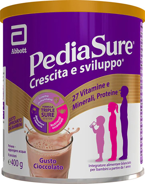 PEDIASURE CRESCITA&SVILUPPO CIOCCOLATO 850 G - Metafarm