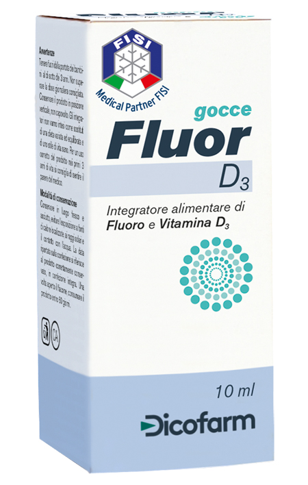 FLUOR D3 GOCCE 10 ML - Metafarm