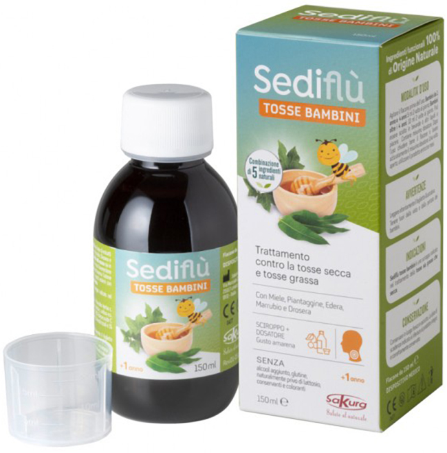 SEDIFLU TOSSE BAMBINI 150 ML - Metafarm