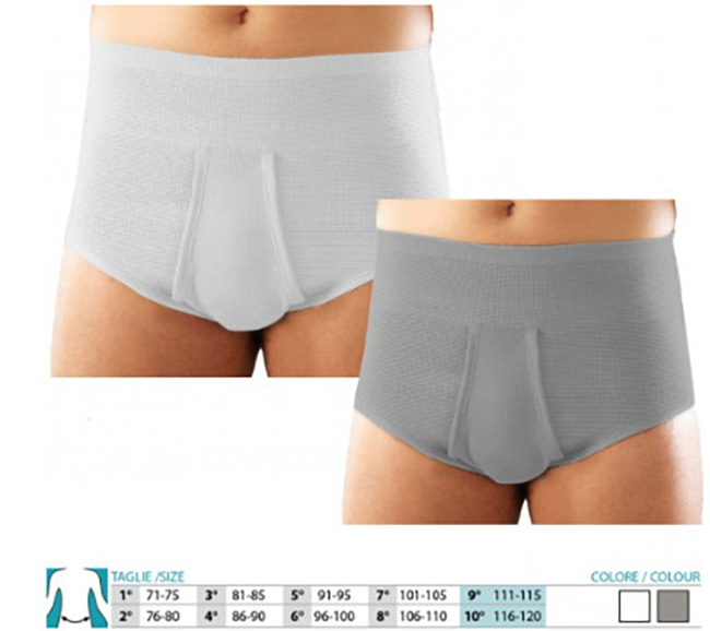 ORIONE 309 SLIP UOMO CONTENITIVO APERTO GRIGIO 3 - Metafarm