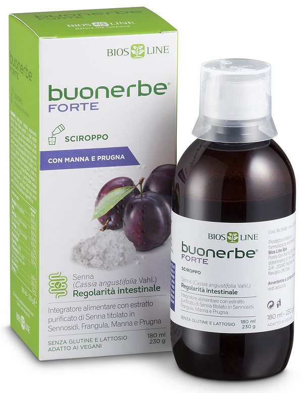 BUONERBE FORTE SCIROPPO 180 ML - Metafarm