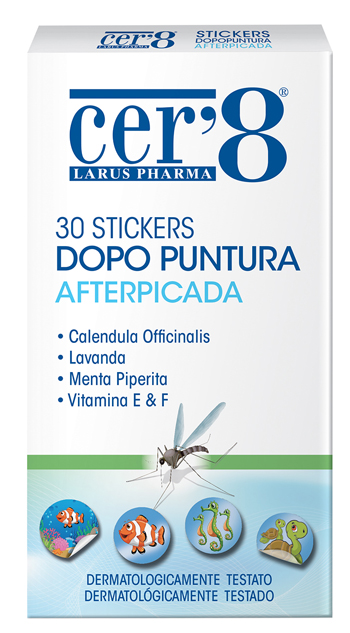 CER'8 STICKERS DOPO PUNTURA 30 PEZZI - Metafarm