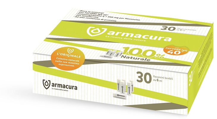 ARMACURA COLOSTRO 100% 30 FLACONCINI BEVIBILI - Metafarm