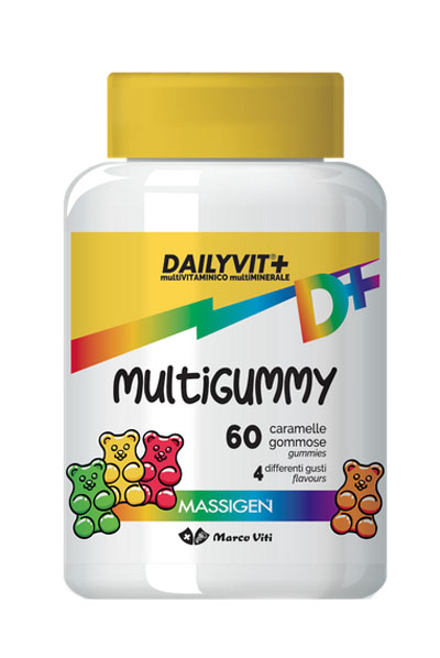 MASSIGEN MULTIGUMMY 60 CARAMELLE GOMMOSE - Metafarm