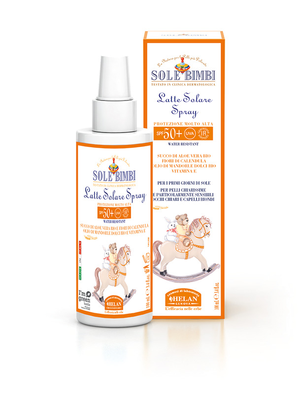 SOLE BIMBI LATTE SOLARE SPRAY SPF50+ 100 ML - Metafarm