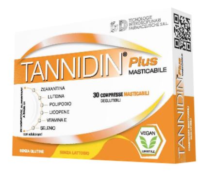 TANNIDIN PLUS 30 COMPRESSE MASTICABILI - Metafarm