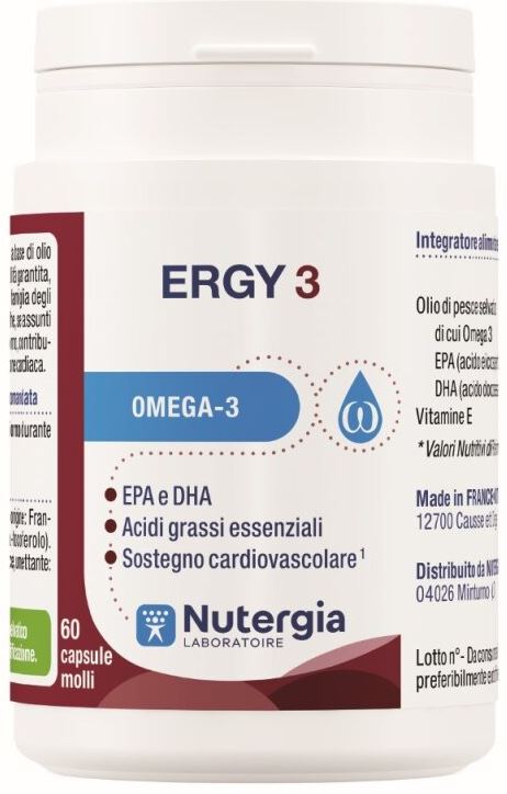 ERGY 3 60 CAPSULE - Metafarm