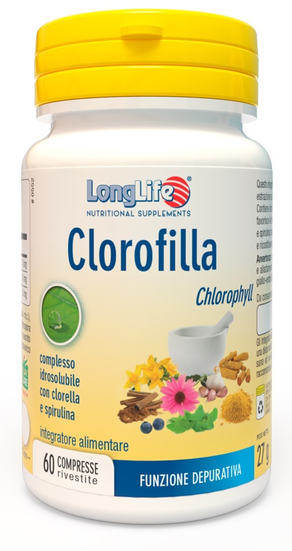 LONGLIFE CLOROFILLA 60 COMPRESSE RIVESTITE - Metafarm