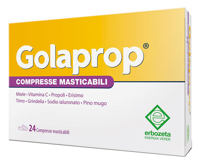 GOLAPROP 24 COMPRESSE MASTICABILI - Metafarm