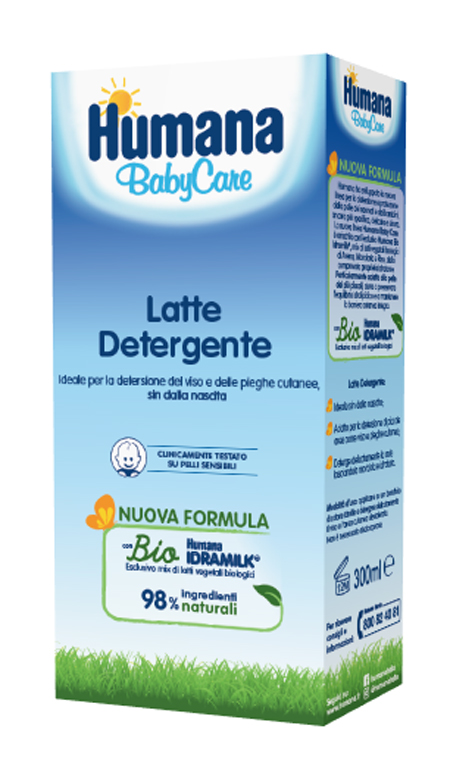 HUMANA BABY CARE LATTE DETERGENTE 300 ML - Metafarm