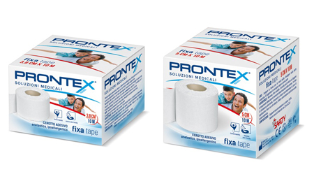 BENDA IN COTONE PRONTEX FIXA TAPE M 10 X 3,8 CM BIANCO - Metafarm