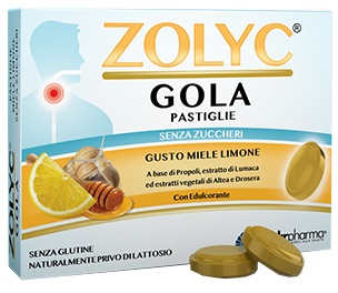 ZOLYC GOLA MIELE/LIMONE SENZA ZUCCHERI 36 PASTIGLIE - Metafarm