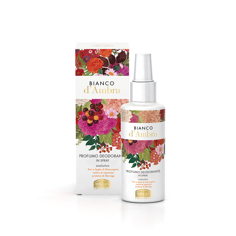 BIANCO D'AMBRA PROFUMO DEODORANTE SPRAY ANALCOLICO 100 ML - Metafarm