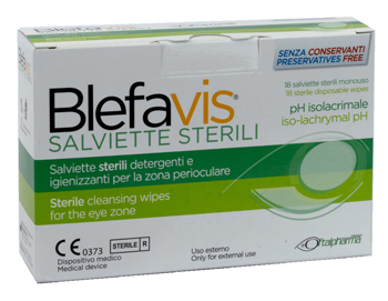 BLEFAVIS SALVIETTE STERILI 18 PEZZI - Metafarm