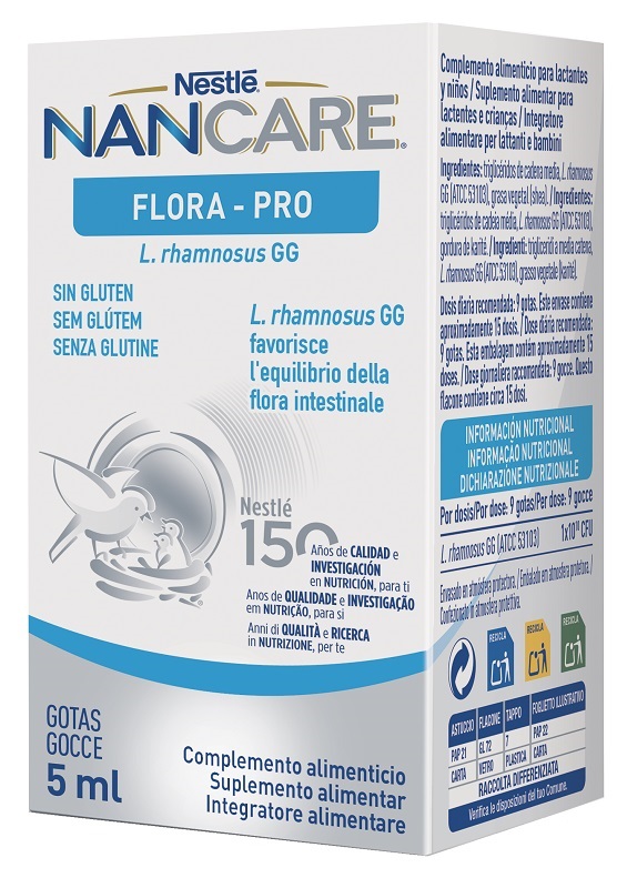 NANCARE FLORA PRO GOCCE 5 ML - Metafarm