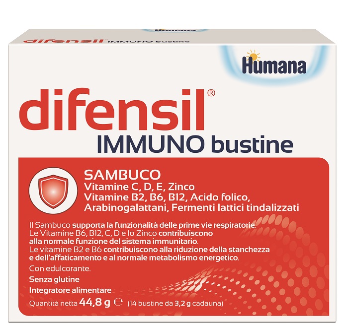 DIFENSIL IMMUNO BUSTINE 14 BUSTINE - Metafarm