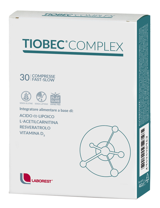 TIOBEC COMPLEX 30 COMPRESSE FAST SLOW - Metafarm