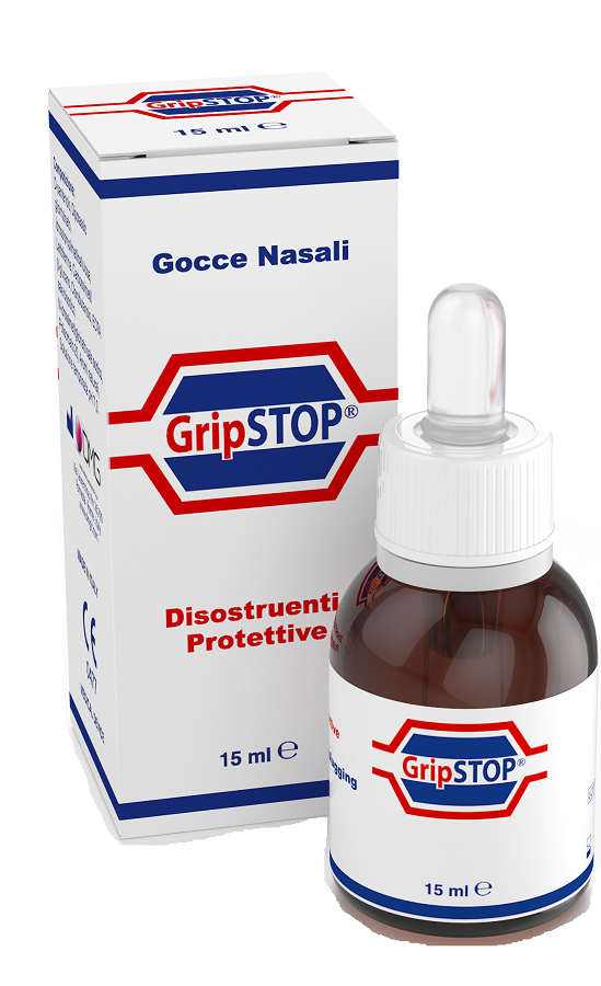GOCCE NASALI GRIP STOP 15 ML - Metafarm