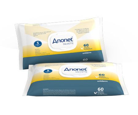 ANONET SALVIETTE 60 PEZZI - Metafarm