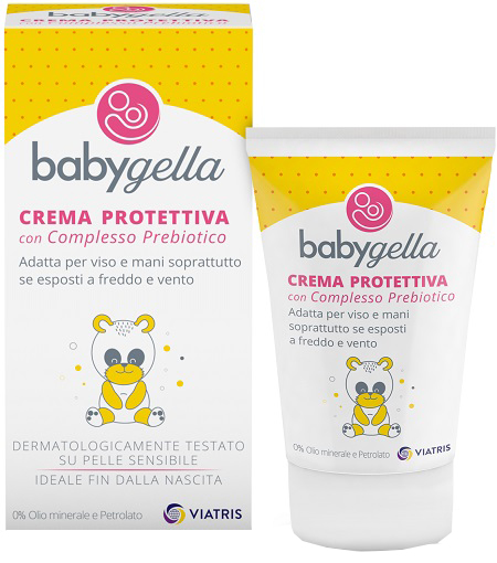 BABYGELLA PREBIOTIC CREMA PROTETTIVA VISO E MANI 50 ML - Metafarm