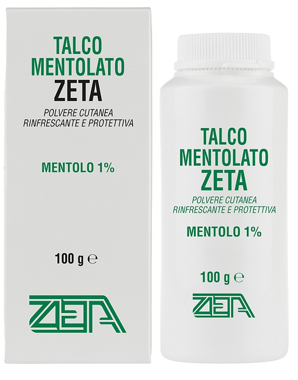 TALCO MENTOLATO ZETA 100 G - Metafarm