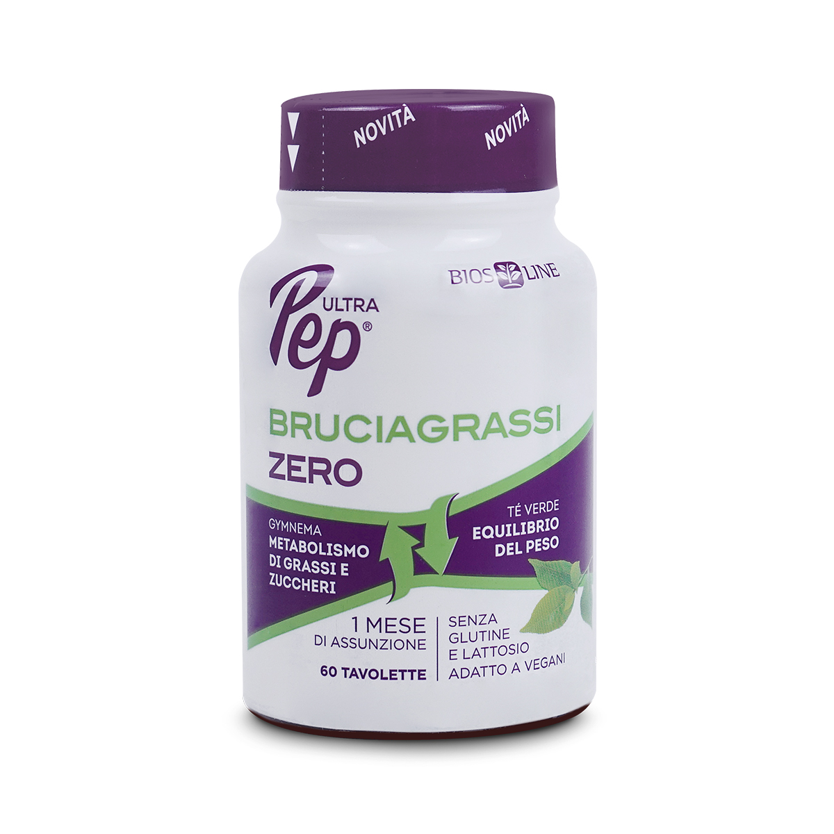 ULTRA PEP BRUCIAGRASSI ZERO 60 TAVOLETTE - Metafarm