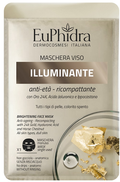 EUPHIDRA MASCHERA VISO ILLUMINANTE 1 PEZZO - Metafarm