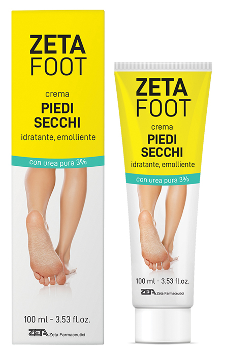 ZETAFOOT CREMA PIEDI SECCHI 100 ML - Metafarm
