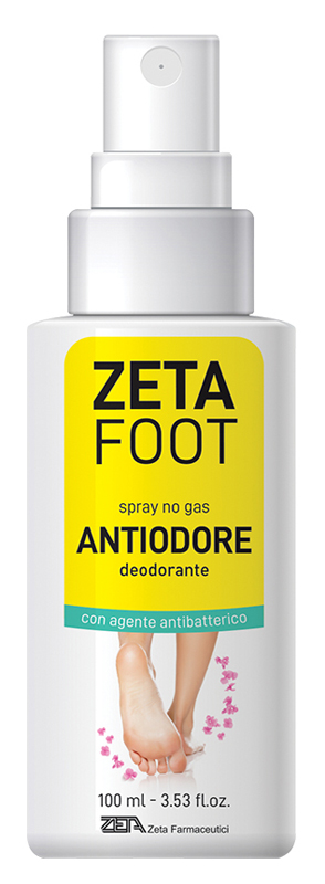 ZETAFOOT SPRAY ANTIODORE 100 ML - Metafarm
