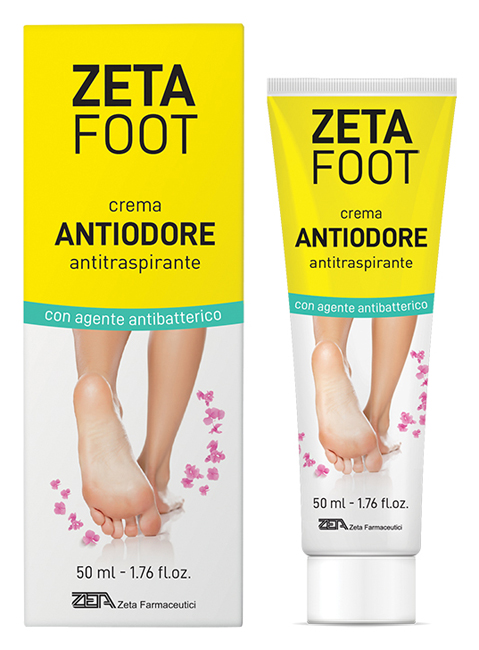 ZETAFOOT CREMA ANTIODORE 50 ML - Metafarm