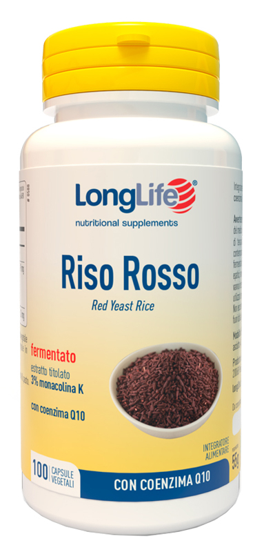 LONGLIFE RISO ROSSO 100 CAPSULE VEGETALI - Metafarm