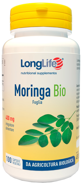 LONGLIFE MORINGA BIO 100 CAPSULE VEGETALI - Metafarm
