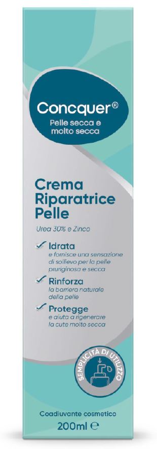 CONCQUER CREMA RIPARATRICE PELLE 200 ML - Metafarm