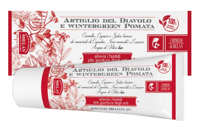 I RIMEDI DI HELAN ARTIGLIO DIAVOLO WINTERGREEN POMATA 75 ML - Metafarm