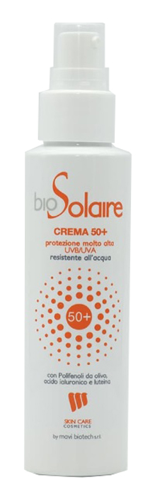 BIOSOLAIRE CREMA 50+ PROTEZIONE MOLTO ALTA 80 ML - Metafarm