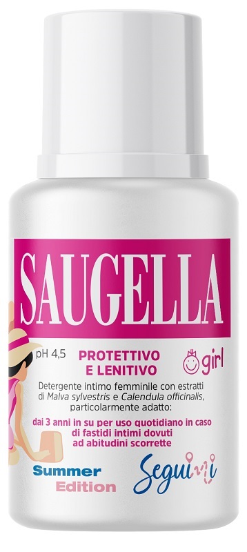 SAUGELLA GIRL PROTETTIVO E LENITIVO DETERGENTE INTIMO 100 ML - Metafarm