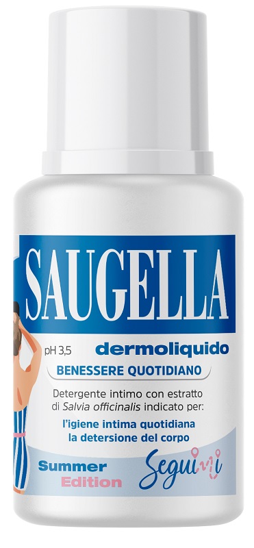 SAUGELLA DERMOLIQUIDO PH 3,5 BENESSERE QUOTIDIANO DETERGENTE INTIMO 100 ML - Metafarm