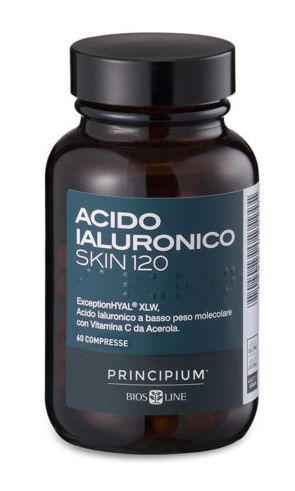 PRINCIPIUM ACIDO IALURONICO SKIN 120 60 COMPRESSE - Metafarm