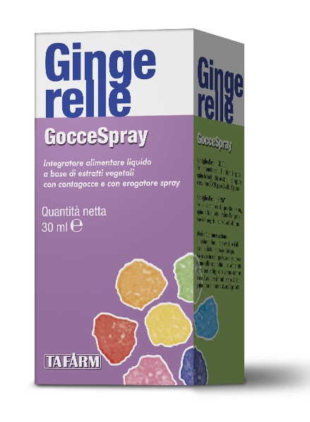 GINGERELLE GOCCE SPRAY 30 ML - Metafarm
