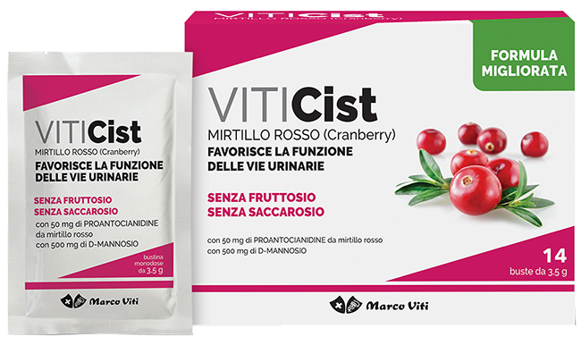 VITICIST MIRTILLO SENZA FRUTTOSIO 14 BUSTINE - Metafarm