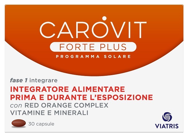 CAROVIT FORTE PLUS PROGRAMMA SOLARE 30 CAPSULE BL - Metafarm