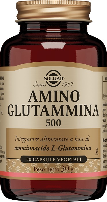 AMINO GLUTAMMINA 500 50 CAPSULE VEGETALI - Metafarm