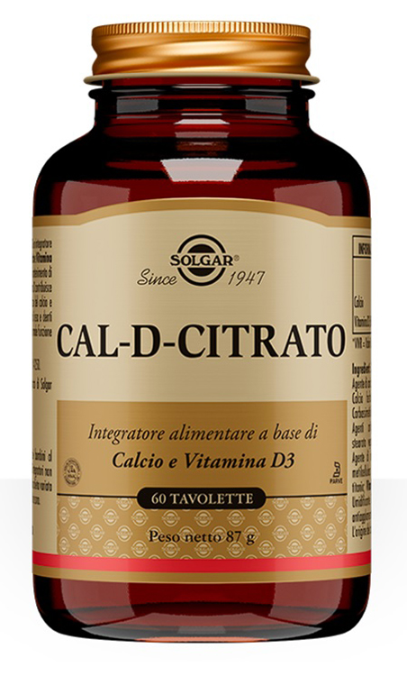 CAL D CITRATO 60 TAVOLETTE - Metafarm