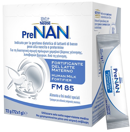 PRENAN FORTIFICANTE DEL LATTE MATERNO FM85 72 BUSTINE X 1 G - Metafarm