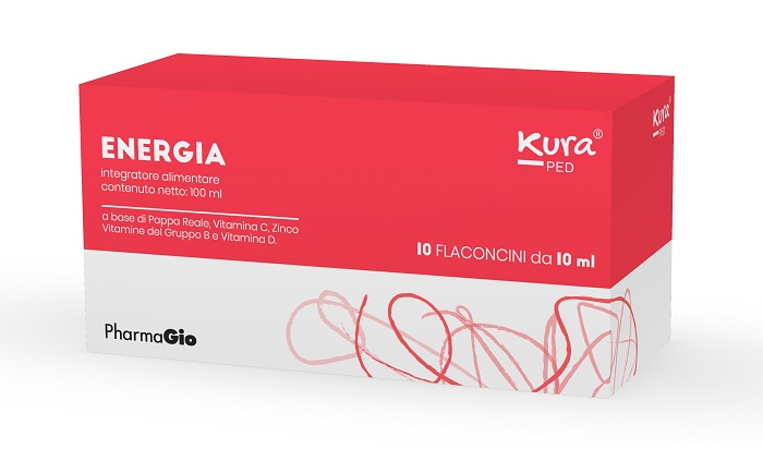 KURA PED ENERGIA 10 FLACONCINI X 10 ML - Metafarm