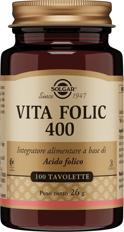 VITA FOLIC 400 100 TAVOLETTE - Metafarm